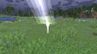 Lightning rods prevent fire from starting via blocks being struck by lightning (Image via Mojang).